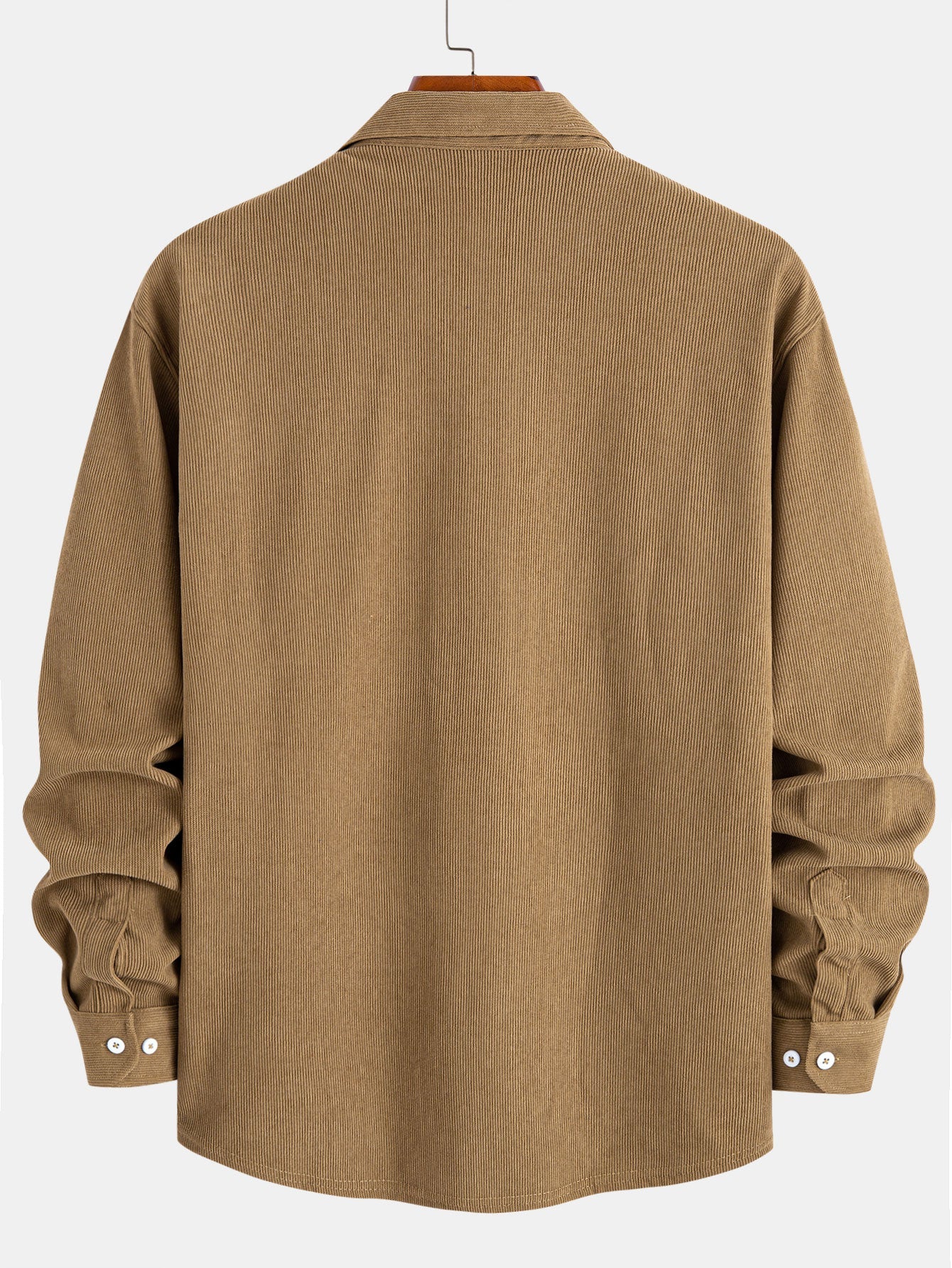 Plüschgefüttertes Cordhemd