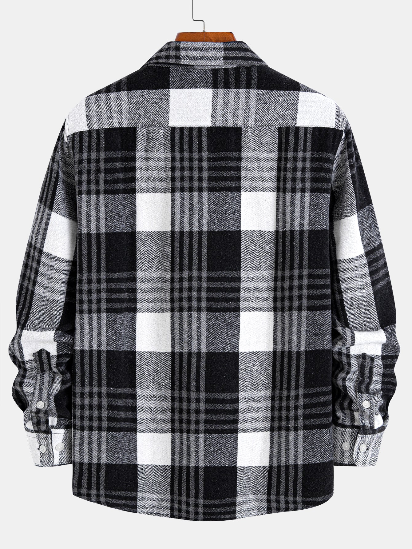 Flanell Karo Hemd mit Knöpfen