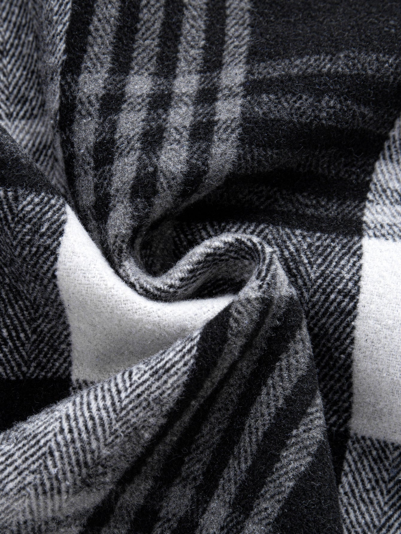 Flanell Karo Hemd mit Knöpfen