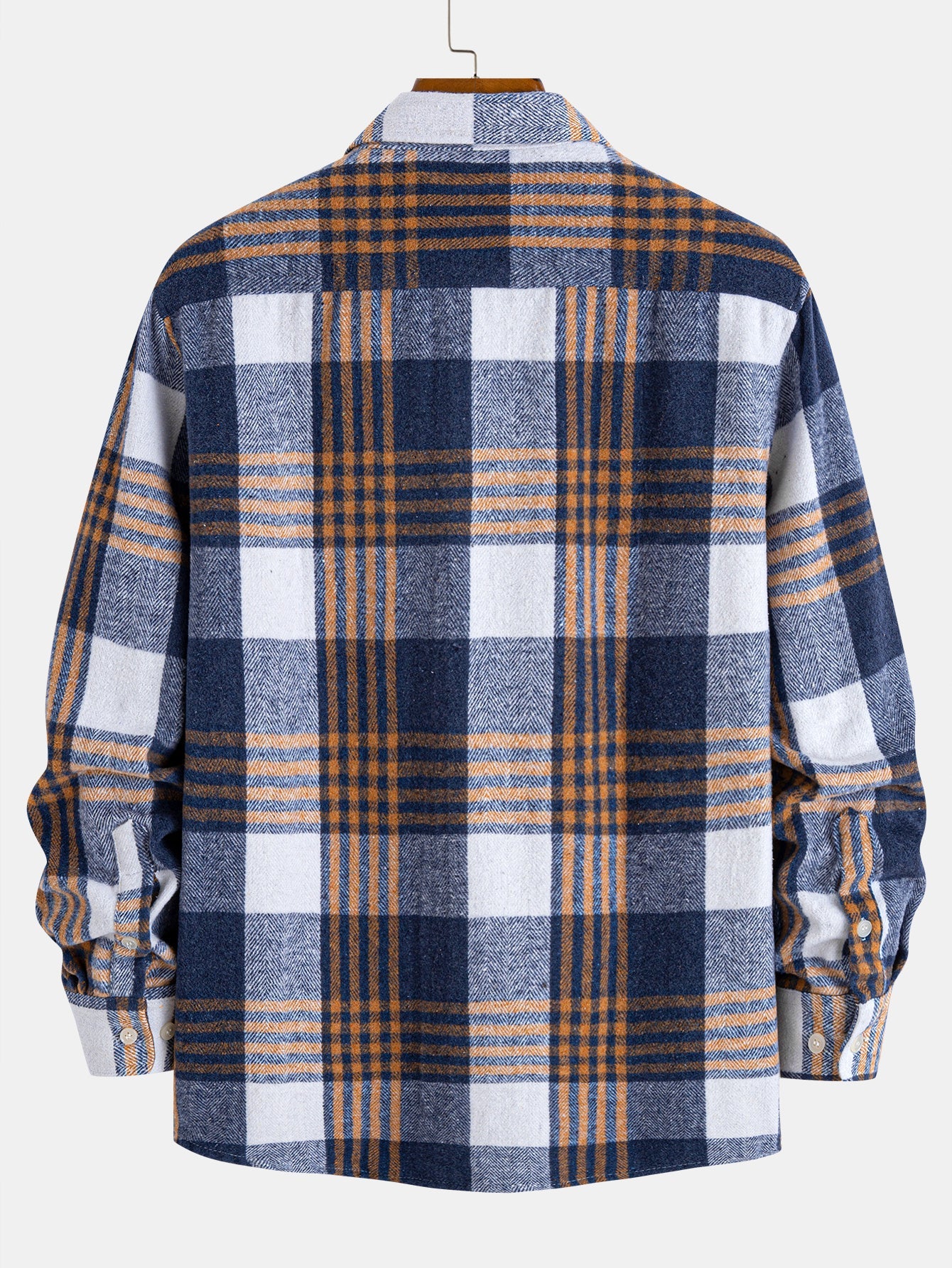 Flanell Karo Hemd mit Knöpfen