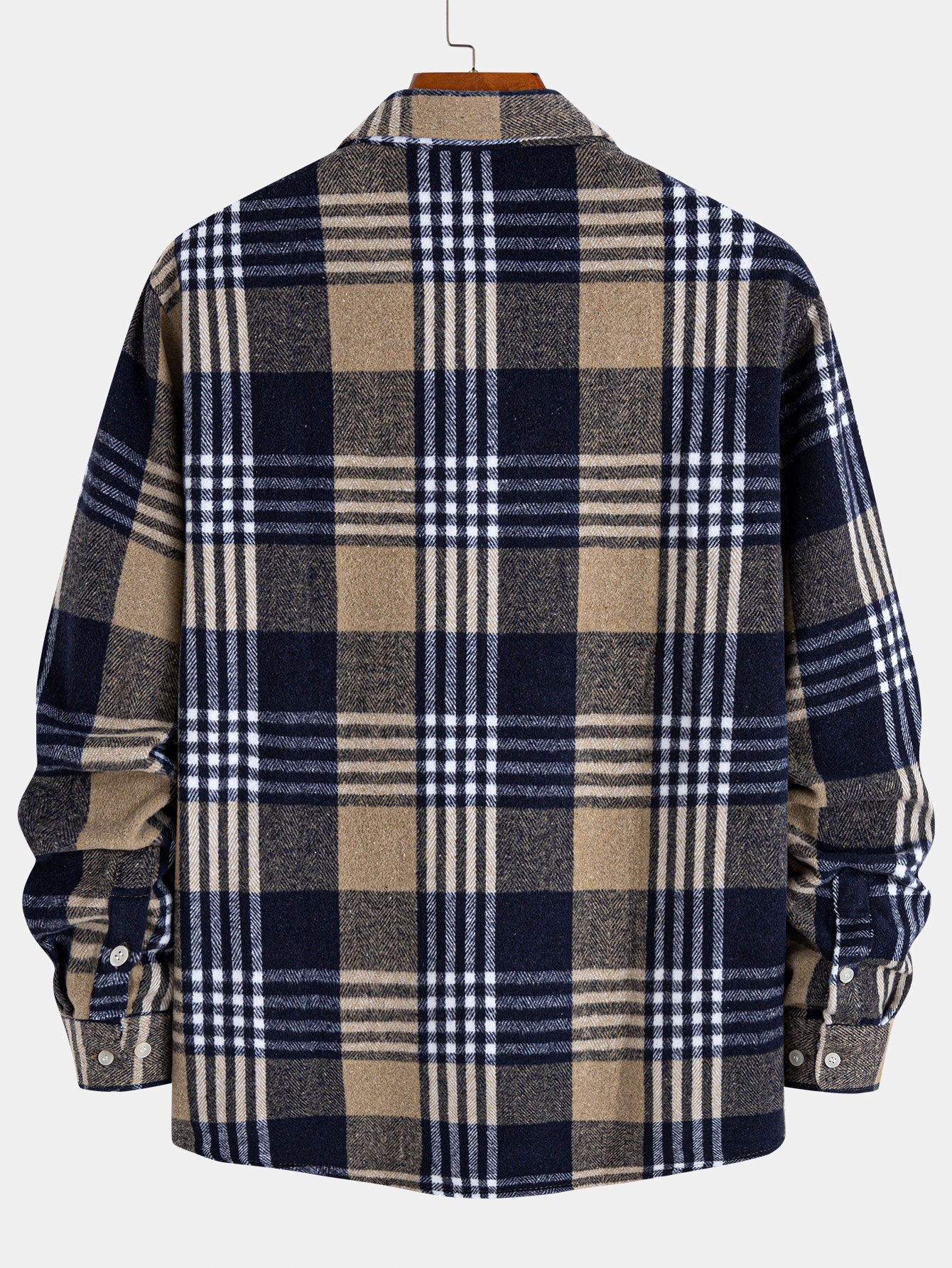 Flanell Karo Hemd mit Knöpfen