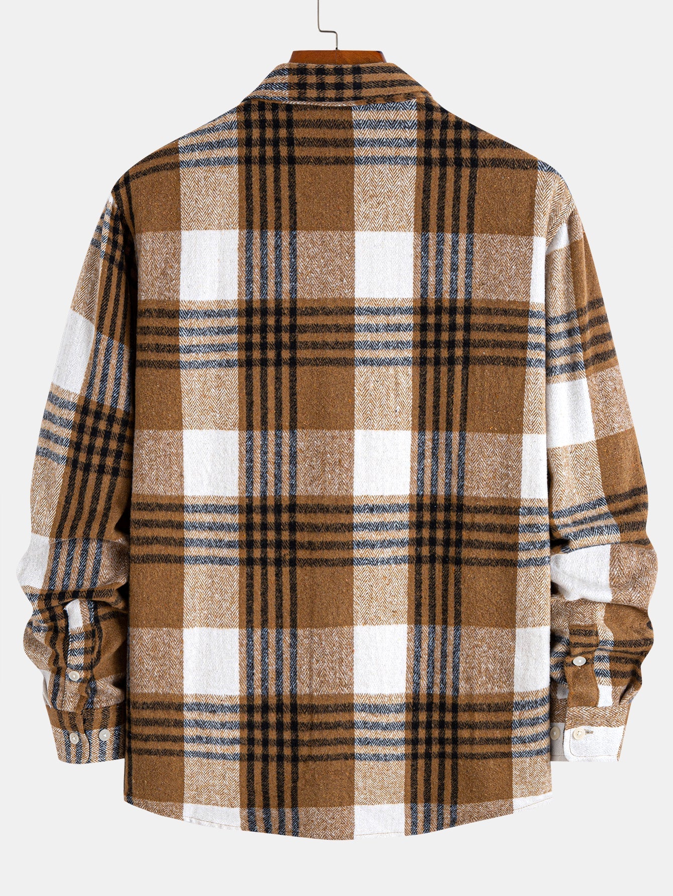 Flanell Karo Hemd mit Knöpfen