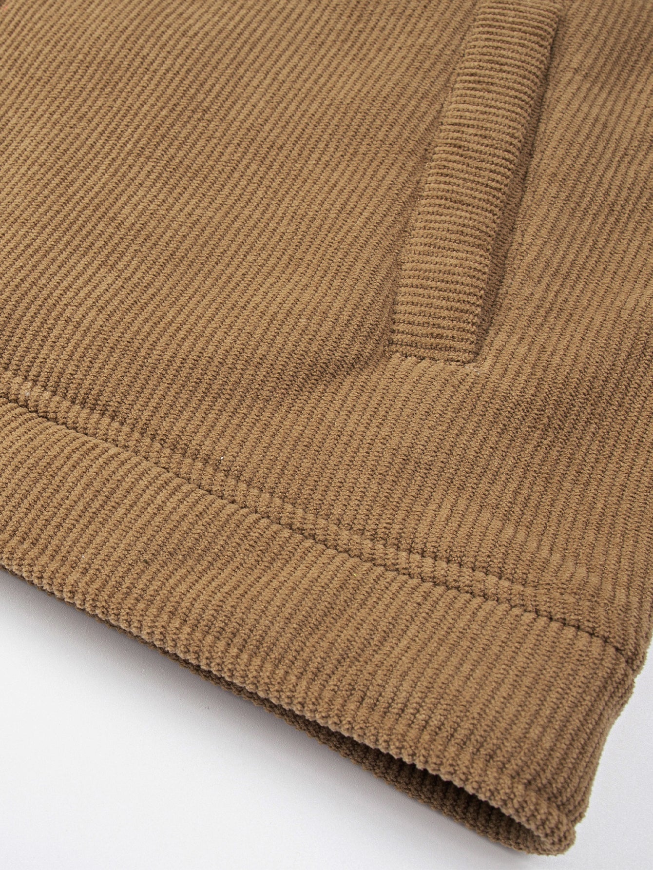 Teddygefütterte Cordjacke mit Reißverschluss