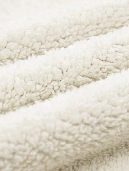 Teddygefütterte Cordjacke mit Reißverschluss