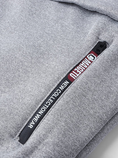 Teddy gefütterter Reißverschluss-Hoodie