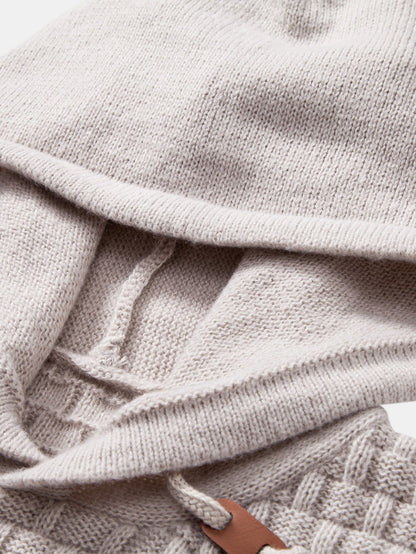 Gestreifter Kapuzenpullover