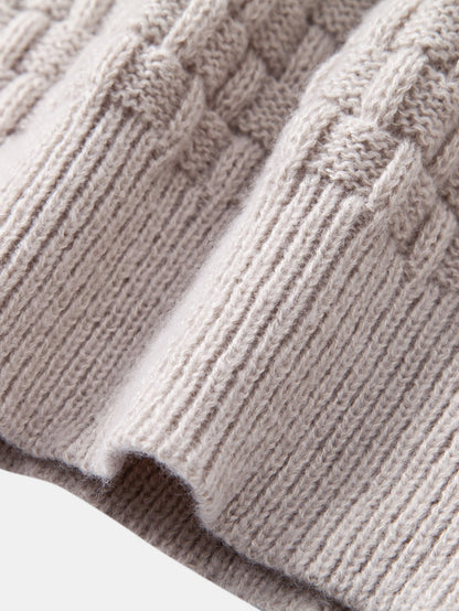 Gestreifter Kapuzenpullover