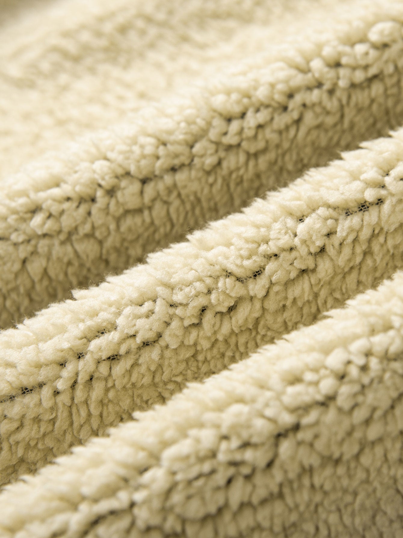 Teddygefütterter Flanell-Karo-Hoodie