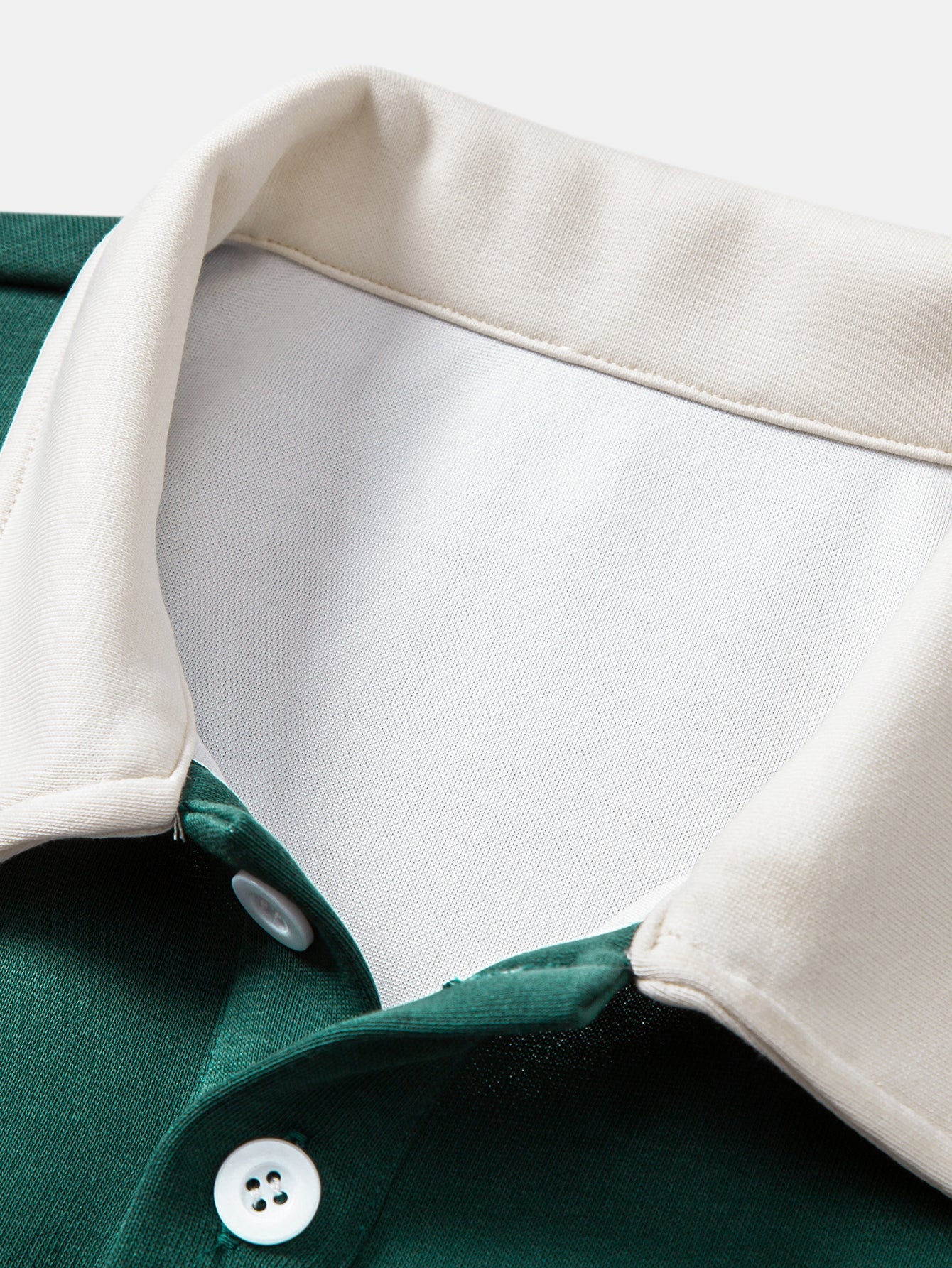 Relax Fit Farbe Block Poloshirts Kragen Sweatshirt & Schlitz Saum Streifen Hose