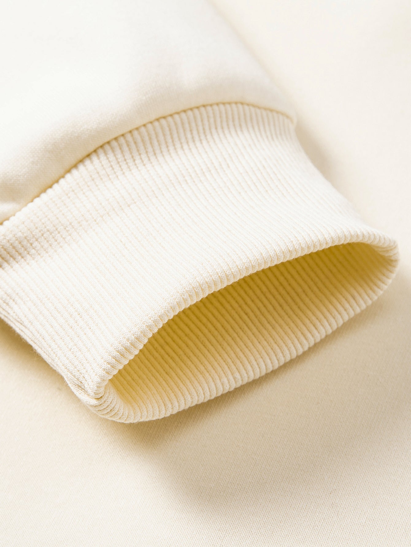 Relaxed Fit Contrast Polo Sweatshirt