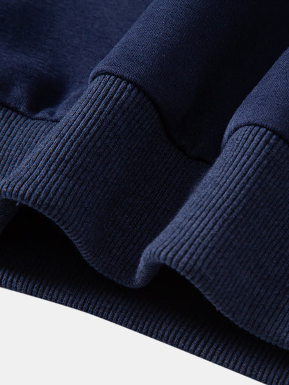 Pullover mit kontrastierendem Poloshirt-Kragen