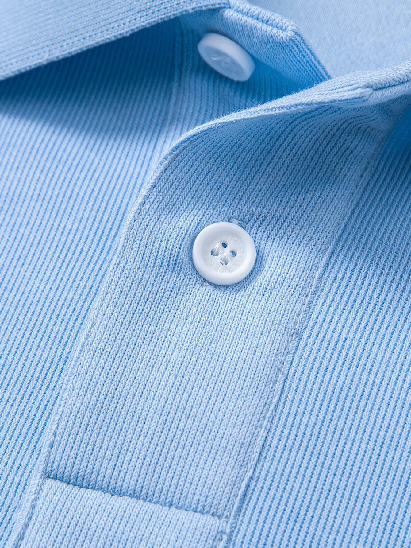 Pullover mit festem Poloshirt-Kragen