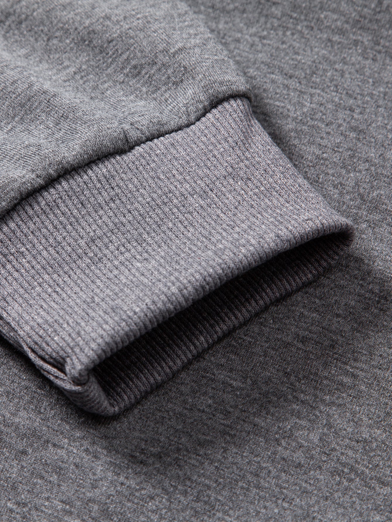 Teddy Fleece Gefüttertes Sweatshirt