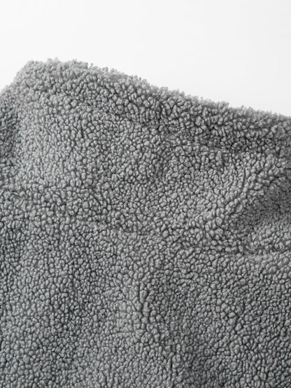 Farbblock Teddy Reißverschlussjacke