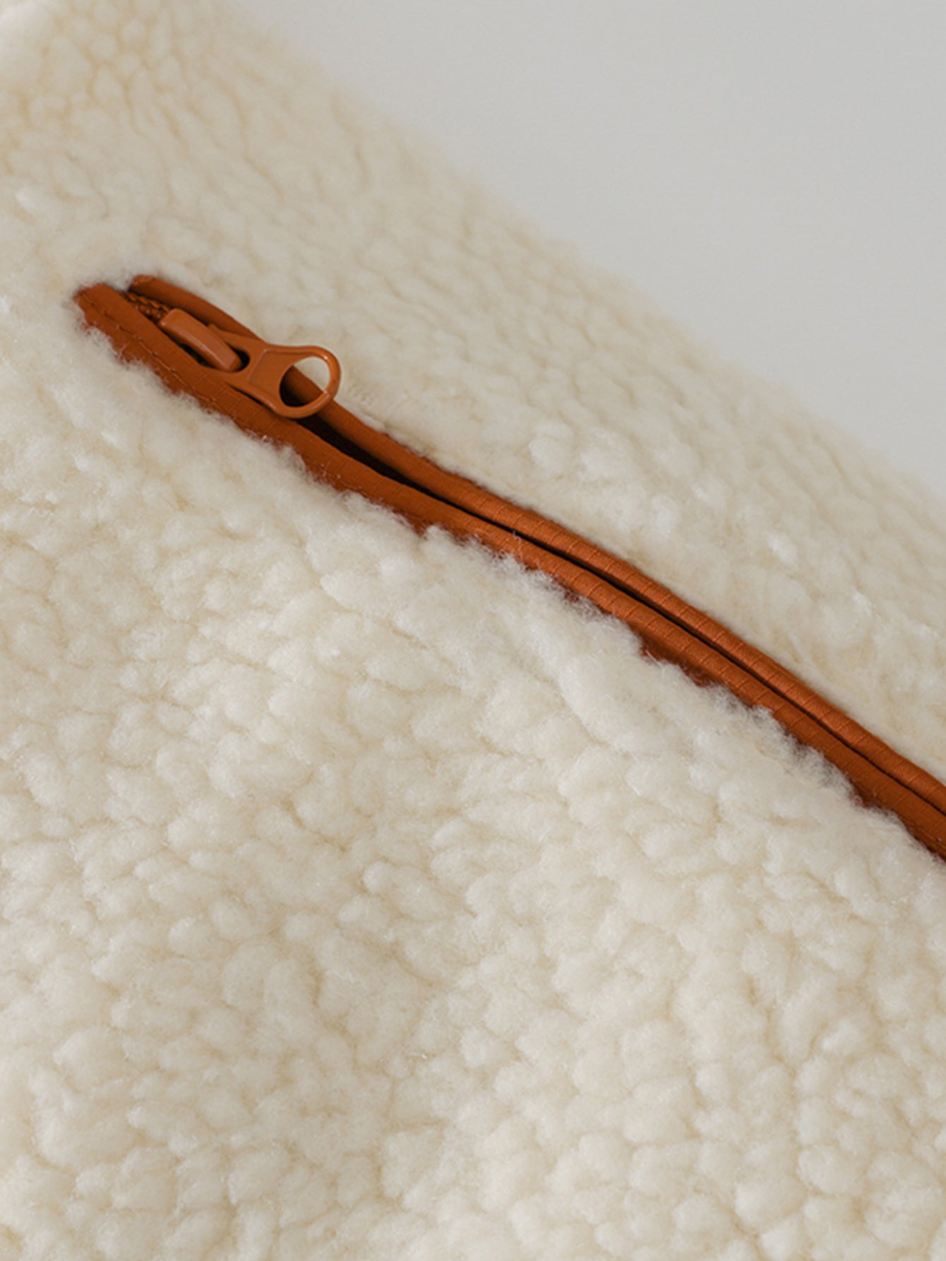 Reversible Teddy Puffer Coat