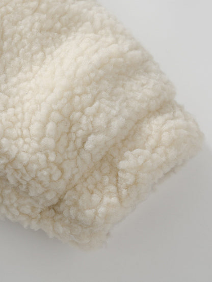 Reversible Teddy Puffer Coat