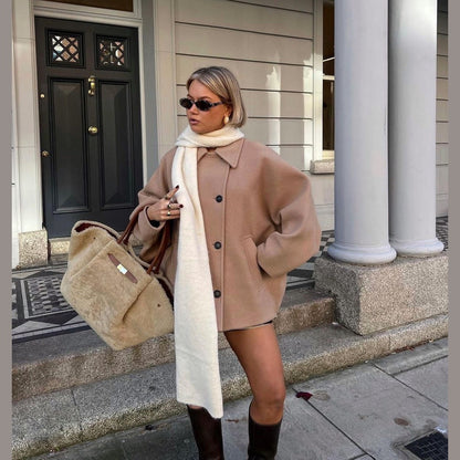 Rosalind | Oversized Wool Coat