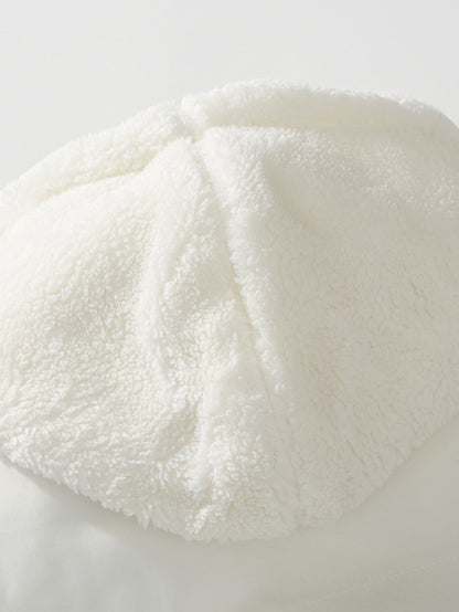 2-in-1 Teddy Hoodie Puffer Coat