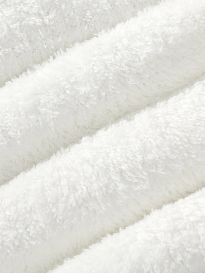 2-in-1 Teddy Hoodie Puffer Coat