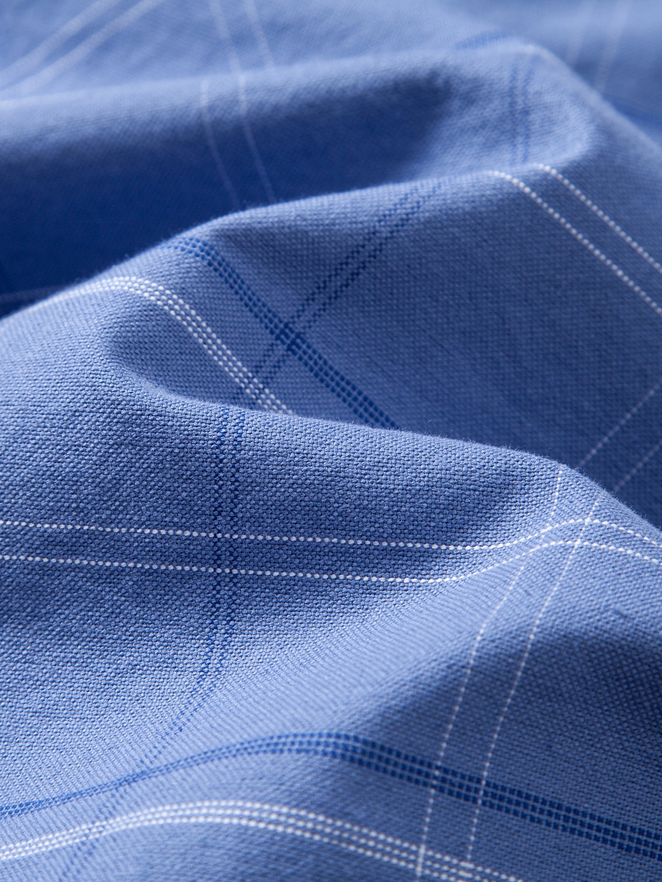 Baumwolle Cowboy Stickerei Kariertes Hemd mit Knöpfen