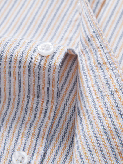 Cowboy-Style Kariertes Baumwollhemd mit Stickerei