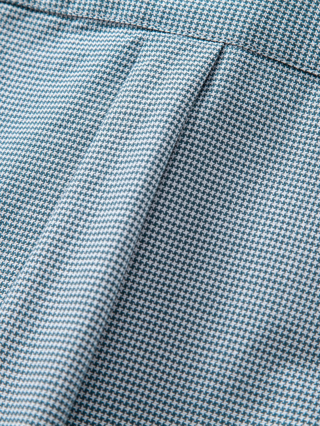 Cowboy Stickerei Baumwolle Hahnentritt Hemd mit Knöpfen