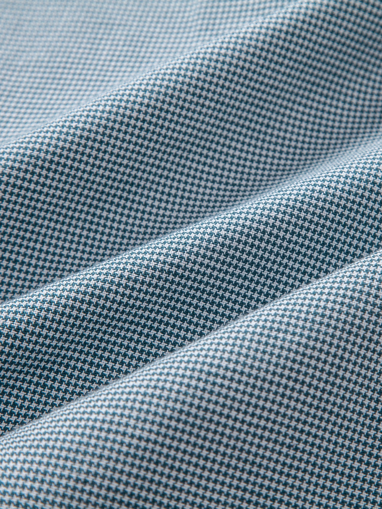 Cowboy-Stickerei Baumwollhemd mit Hahnentritt und Knöpfen