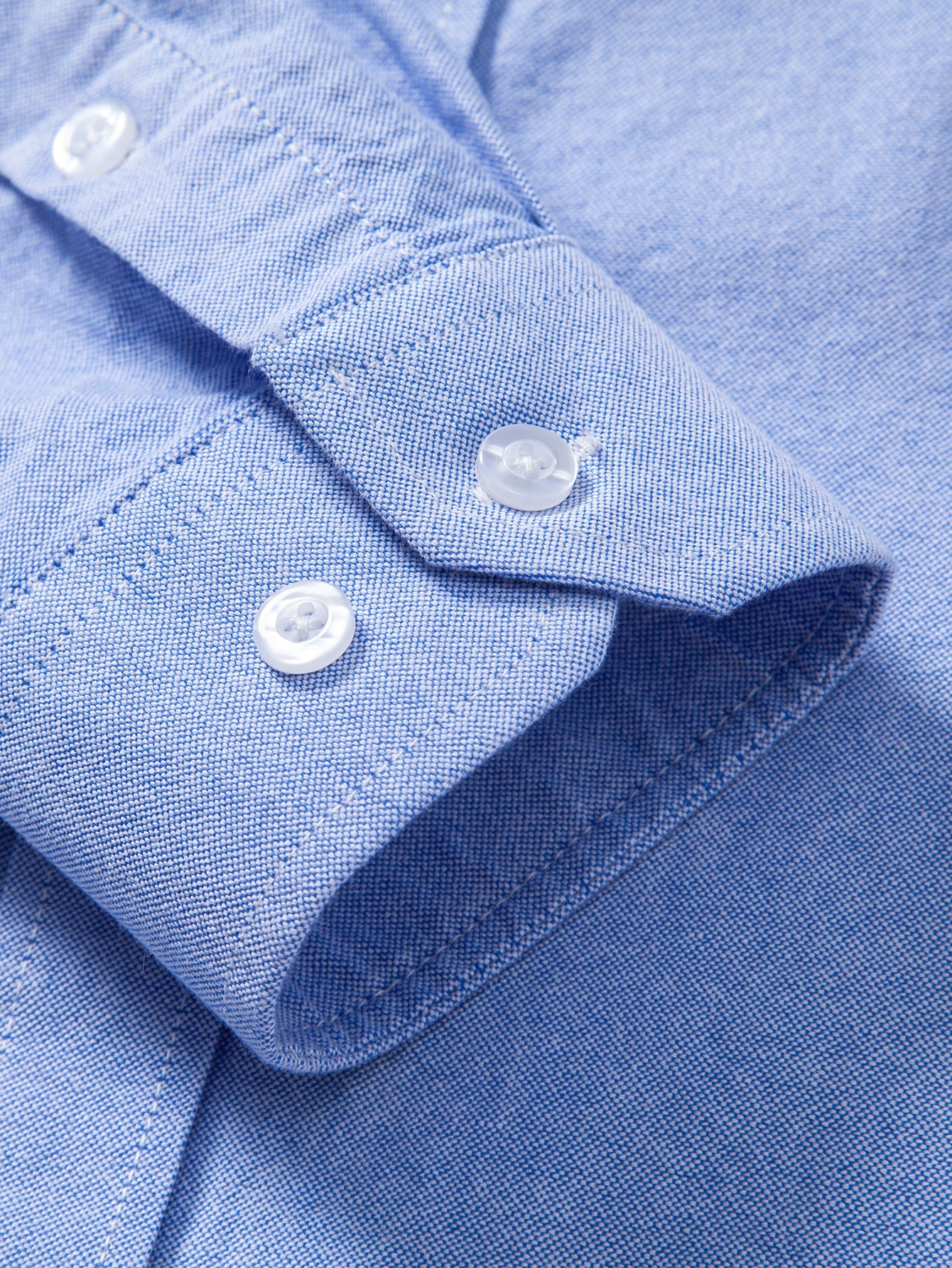 Cowboy Stickerei Baumwolle Oxford Hemd zum Zumknöpfen