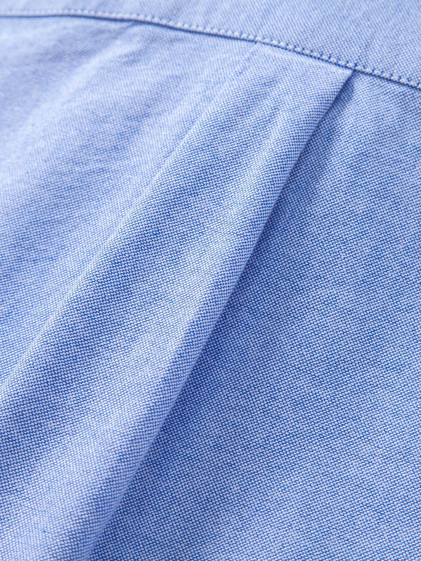 Cowboy-Stickerei Baumwoll-Oxford Hemd mit Knopfleiste