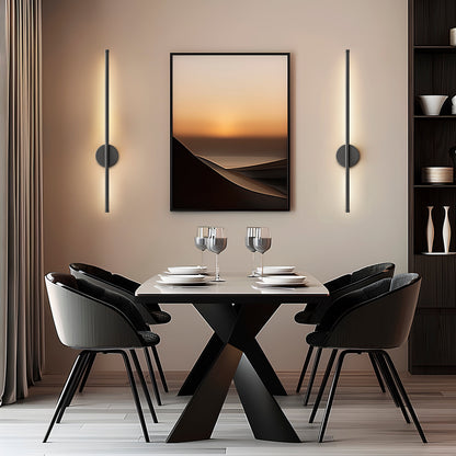 DRAHTLOSE MODERNE WANDLEUCHTEN (SET AUS 2)