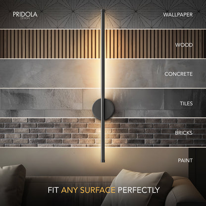 DRAHTLOSE MODERNE WANDLEUCHTEN (SET AUS 2)