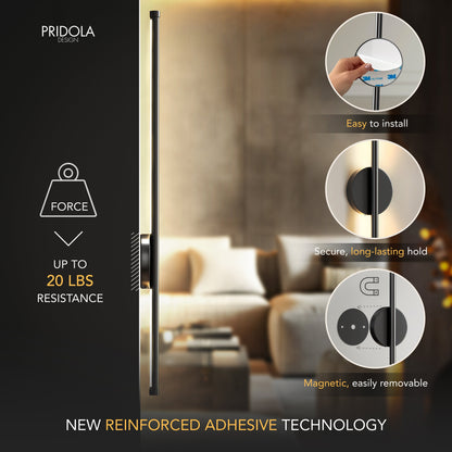 DRAHTLOSE MODERNE WANDLEUCHTEN (SET AUS 2)