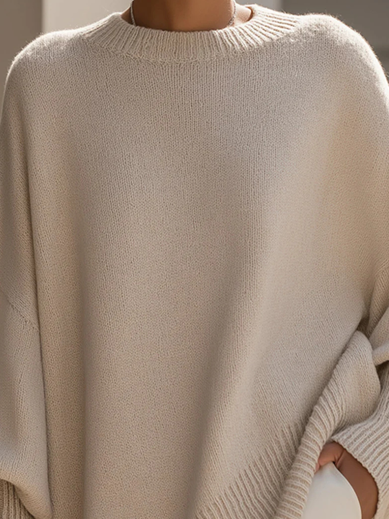 SIENA ÜBERGRÖSSE STRICKPULLOVER