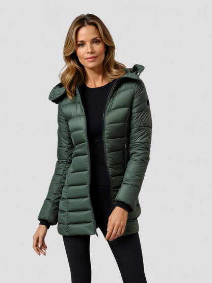 SIERRA LONGLINE PUFFER-MANTEL