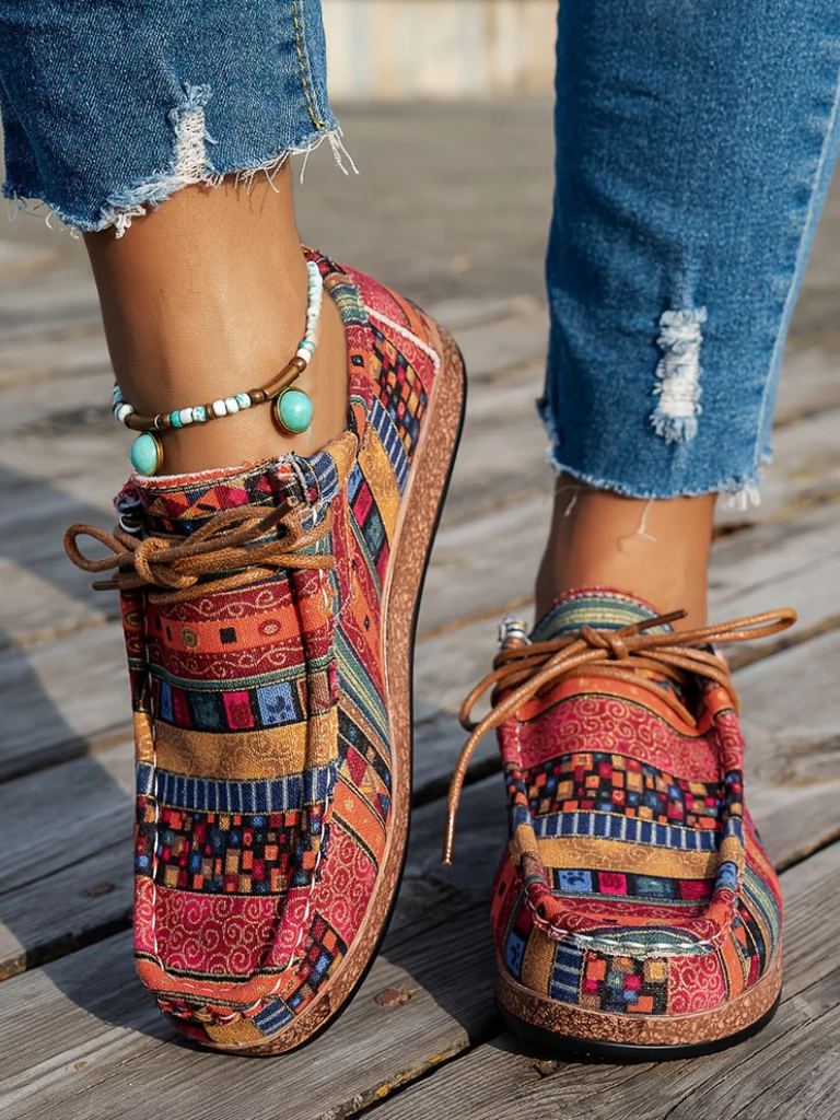 MAYA KOMFORT DRUCK LOAFERS