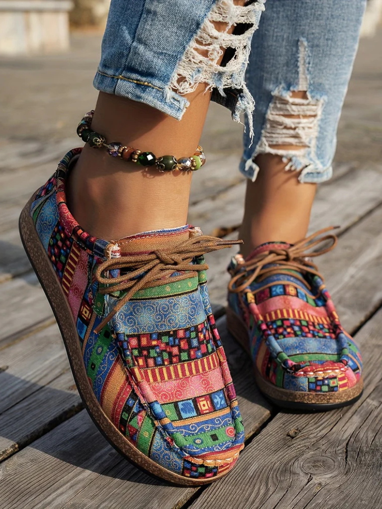 MAYA KOMFORT DRUCK LOAFERS