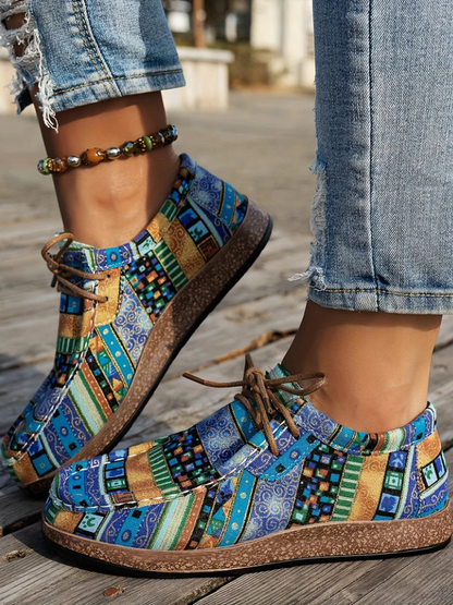 MAYA KOMFORT DRUCK LOAFERS