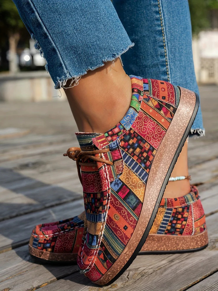 MAYA KOMFORT DRUCK LOAFERS