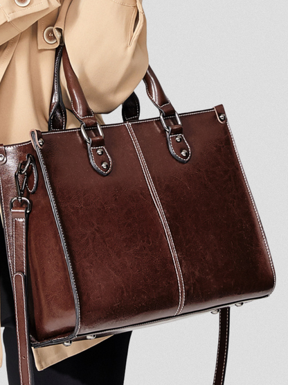 SOPHIE LUXUS LEDER HANDTASCHE