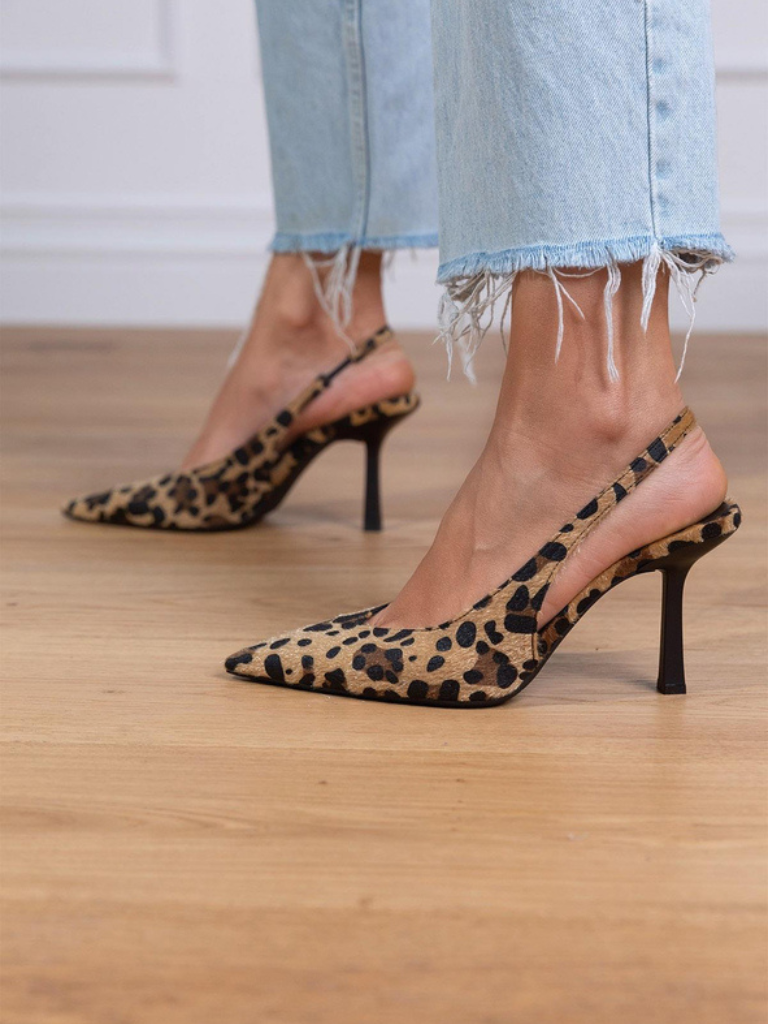 ISABELLE SPITZ-TOE SLINGBACK-ABSÄTZE