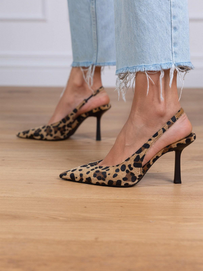 ISABELLE SPITZ-TOE SLINGBACK-ABSÄTZE