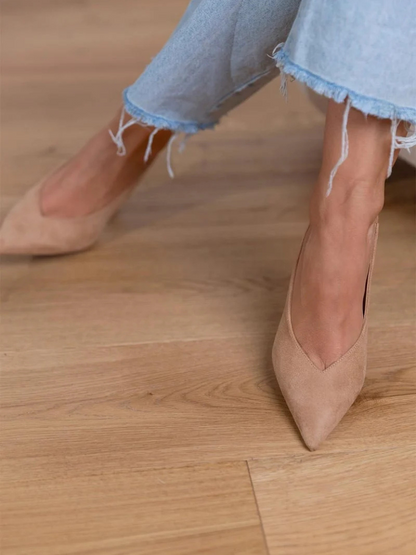 ISABELLE SPITZ-TOE SLINGBACK-ABSÄTZE