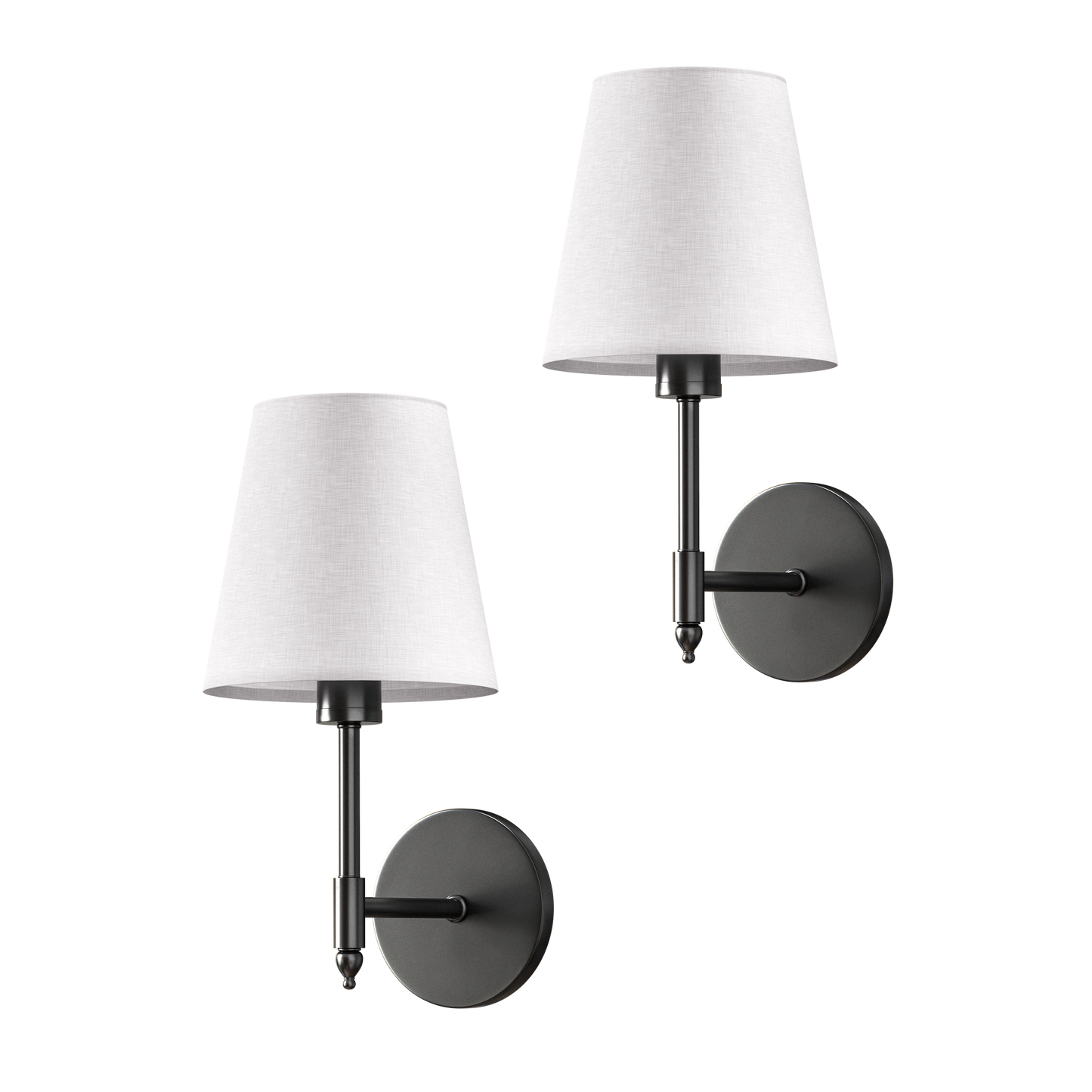 MODERNE DRAHTLOSE WANDLEUCHTEN (SET AUS 2)