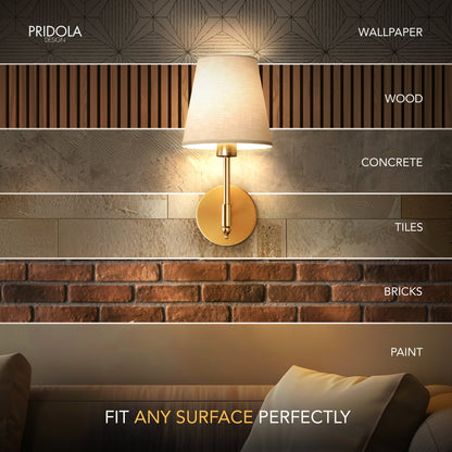 MODERNE DRAHTLOSE WANDLEUCHTEN (SET AUS 2)