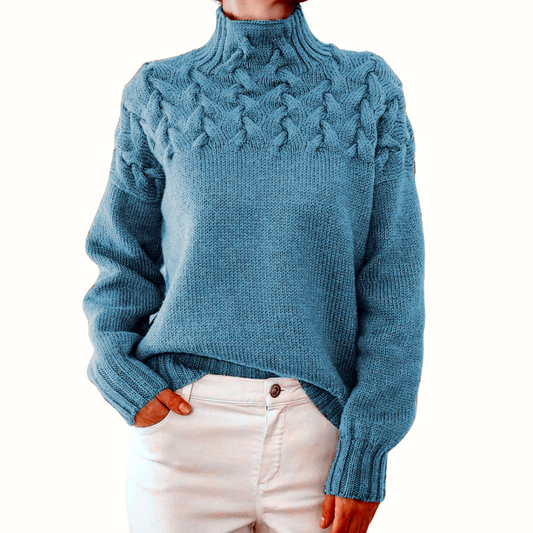 Elena | Warmer Strickrollkragenpullover