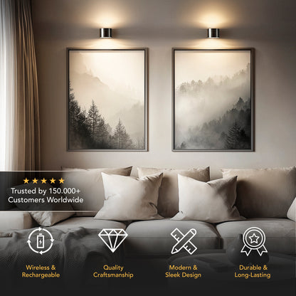 DRAHTLOSE LED-WANDLEUCHTEN