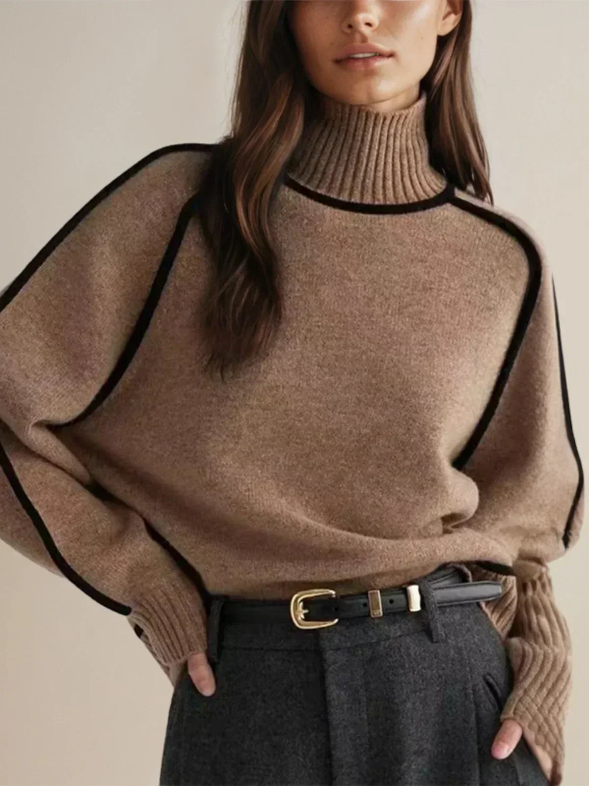 Donna | Eleganter Rollkragenpullover