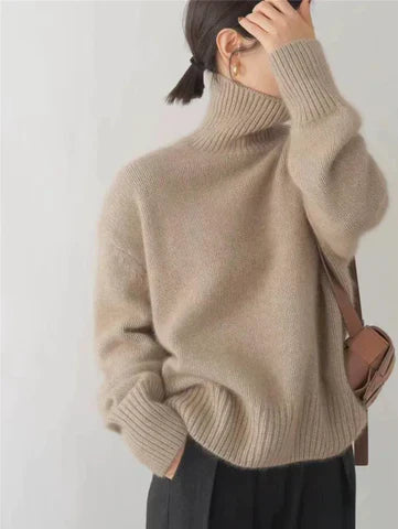 Amaya | Luxus Cashmere Rollkragenpullover