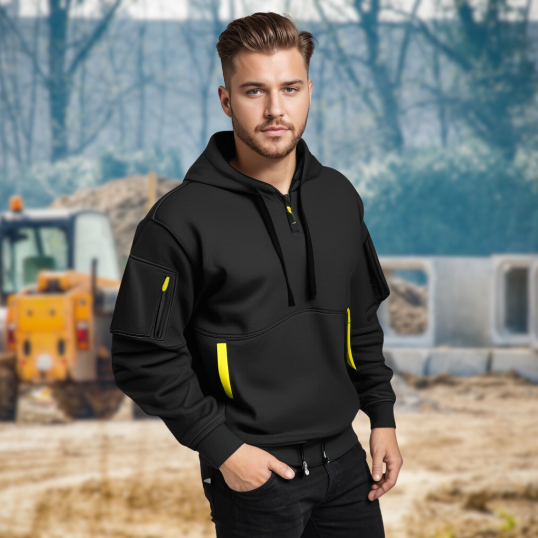 Nachhaltiger Hoodie aus Baumwolle, bequem und perfekt für den Herbst
