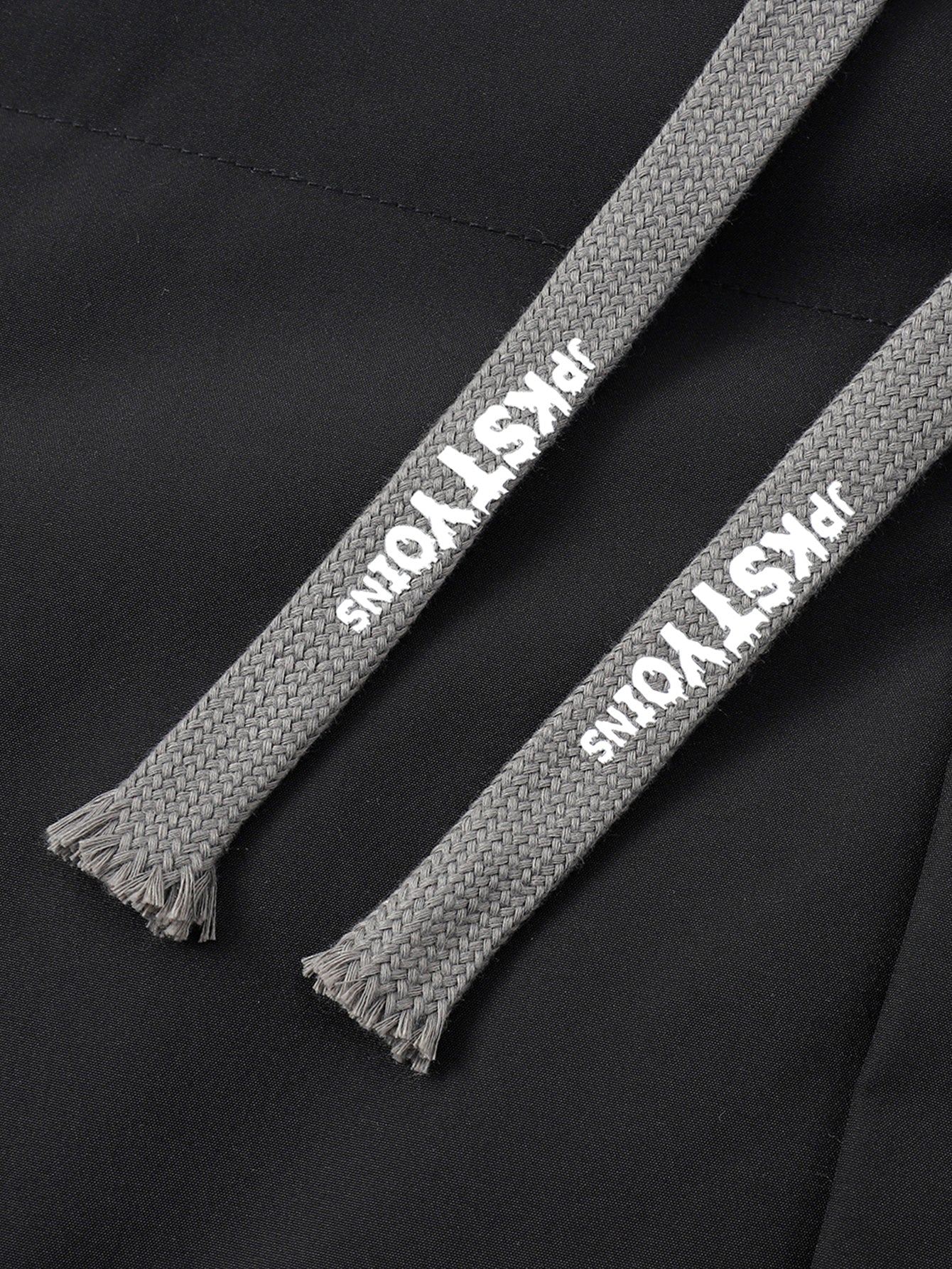 2-in-1 Kontrast Kapuzen Steppjacke